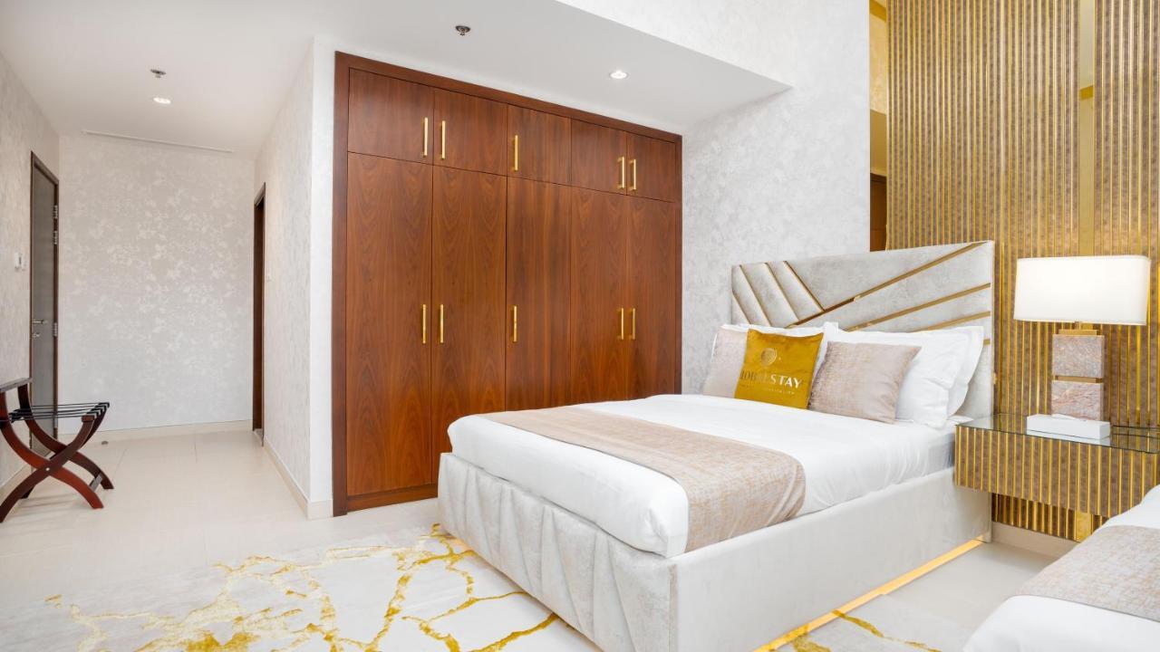 Exclusive Retreat Globalstay'S New 3Br Townhouse With Private Pool Dubai Bagian luar foto