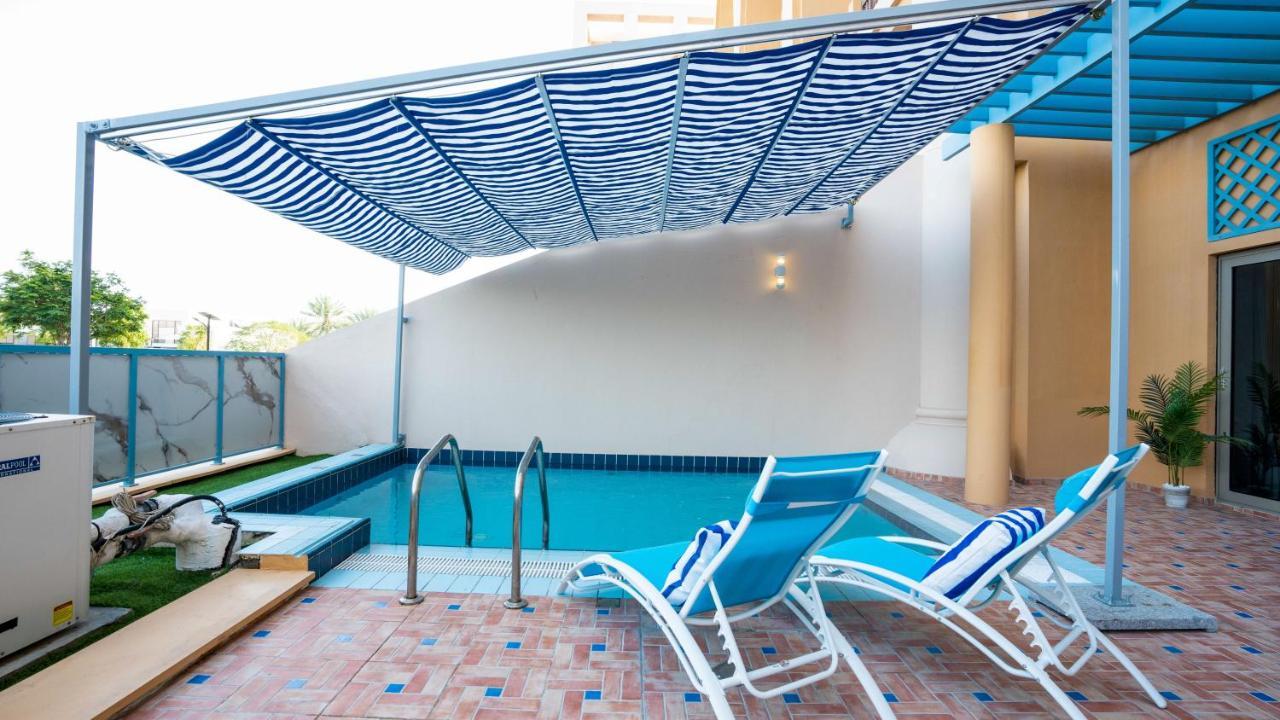 Exclusive Retreat Globalstay'S New 3Br Townhouse With Private Pool Dubai Bagian luar foto